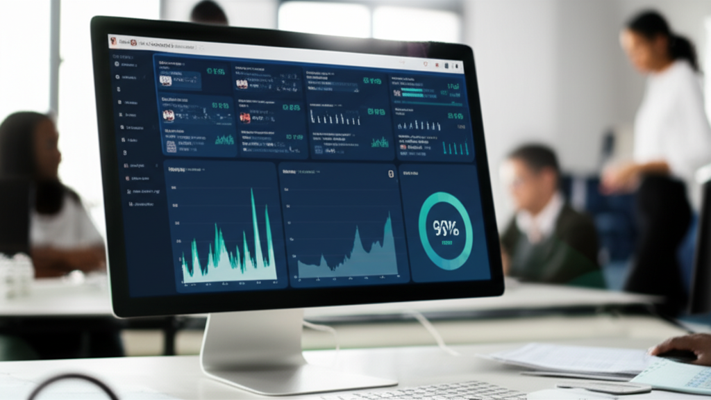 Strategic workforce analytics dashboard